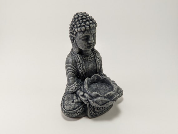 The Buddha Bros, Incense Holder Statues - Solid Rock Sculptures
