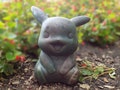 Pokémon Pikachu Concrete Statue - Home or Garden - Décor - Cement Statue, Lawn or Garden Statue, Video Games, Anime Statues and Figurines