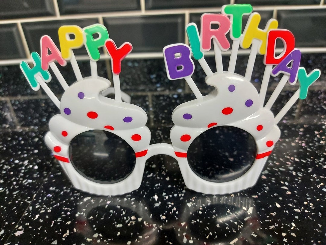 Happy Birthday Sunglasses, Great for Partys Adults and Children, Etsy UK