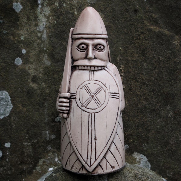 Viking Berserker Lewis Chess Piece Inspired