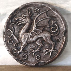 Welsh Dragon Plaque Steel