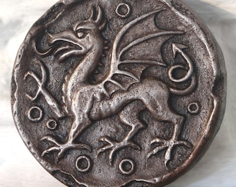 Welsh Dragon Plaque Steel