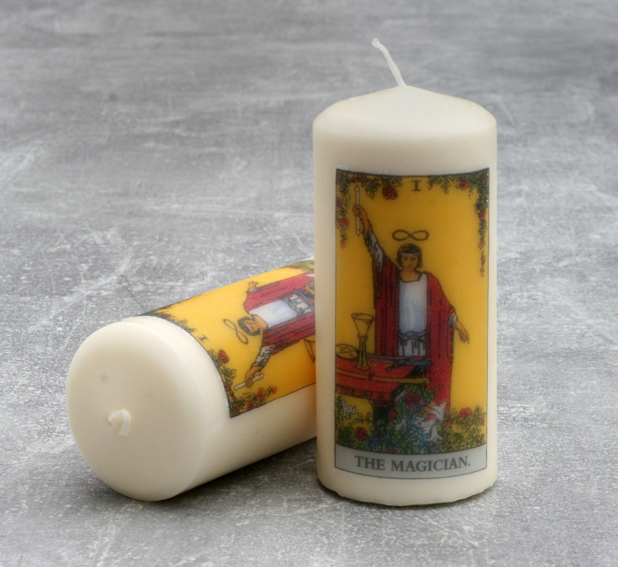 The Magician Tarot Card Candle - Etsy