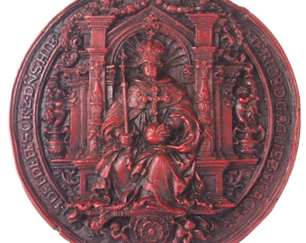 Henry VIII Bulla Seal Red