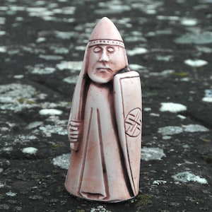 St Columba Lewis Chess Piece Inspired Ivory or slate Finish 