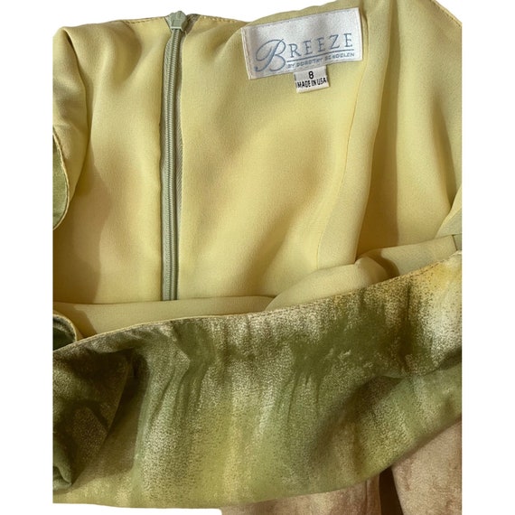 VTG 90’s Breeze Dorothy Schonlen 8 Maxi Dress Lon… - image 8