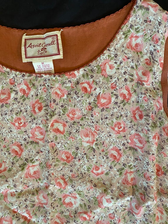 New NWOT April Cornell M Reversible Dress - image 3