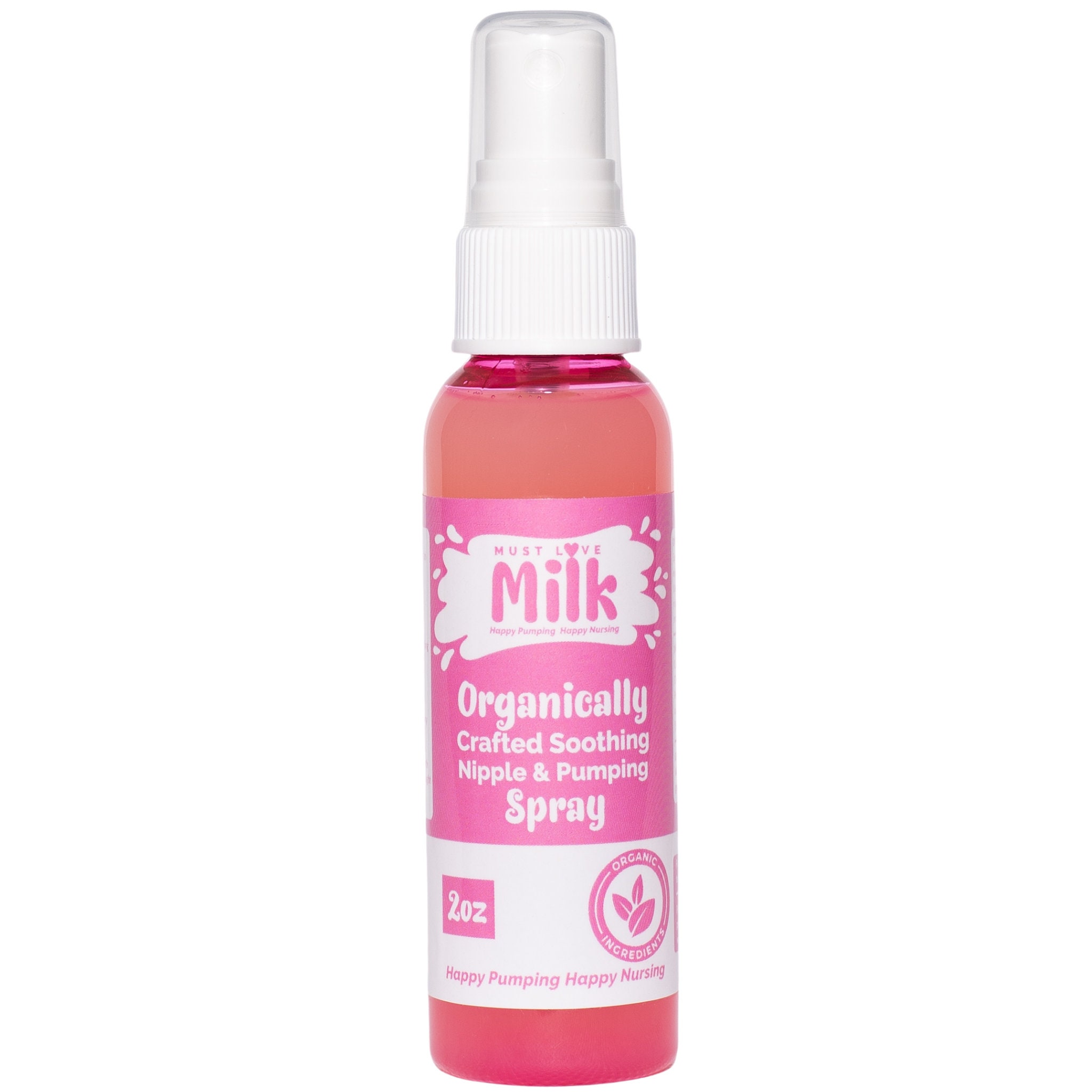 MustLoveMilk Soothing Organic Nipple Spray Breastfeeding Etsy