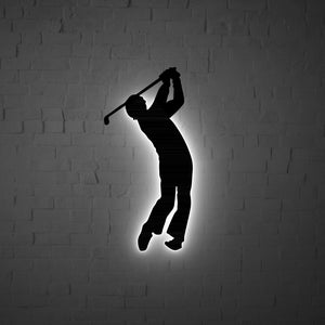 Golf Metal Wall Art, Golf  Art Metal , Gift for Golfer, Gift for Him, Golf Wall Deco, Mancave Deco, Christmas Gift, Gift for Golf Player
