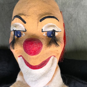 vintage ERI Handpuppet Clown