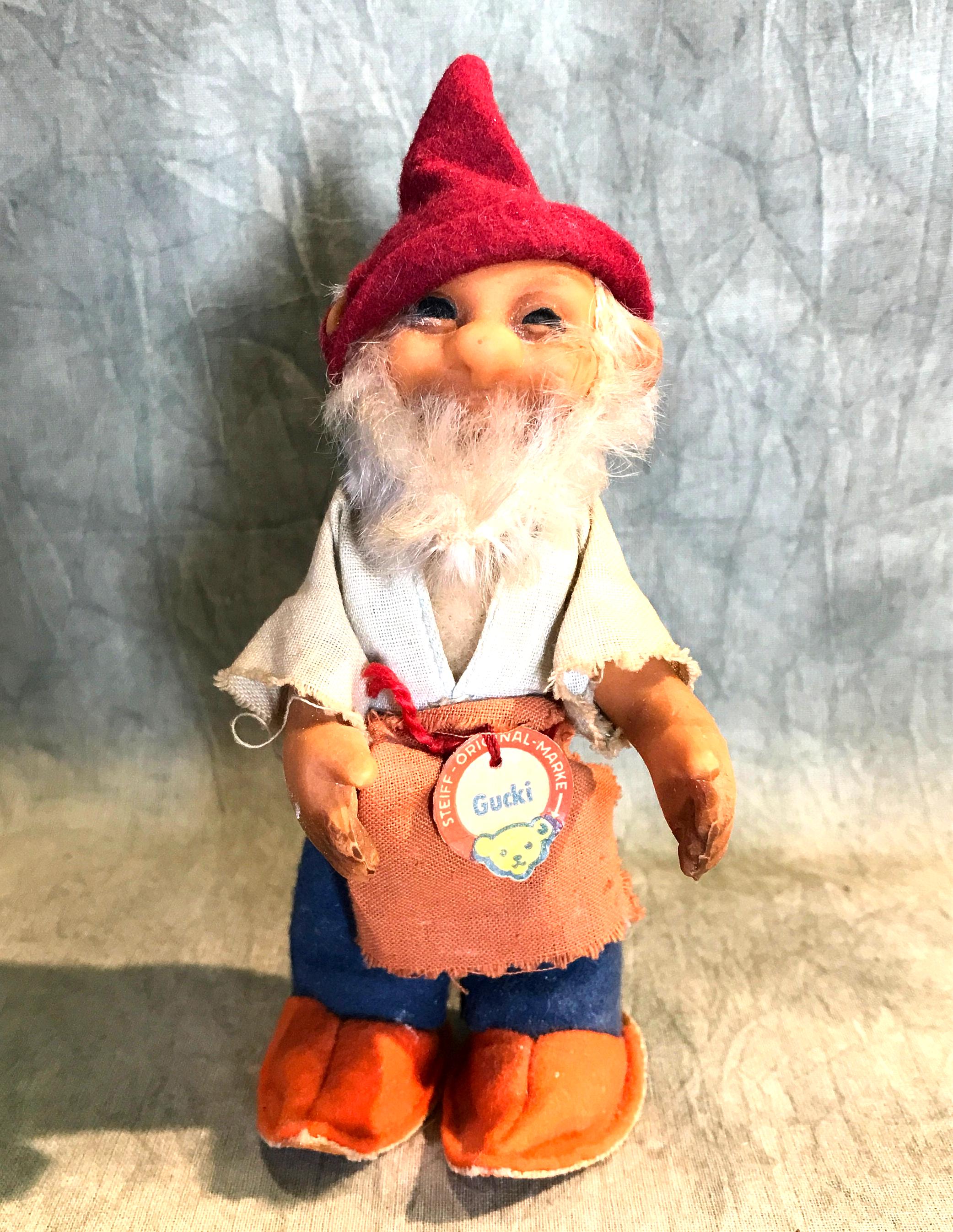 Steiff Gucki Dwarf With Name Tag 1959-1964 Vintage Steiff Toy - Etsy