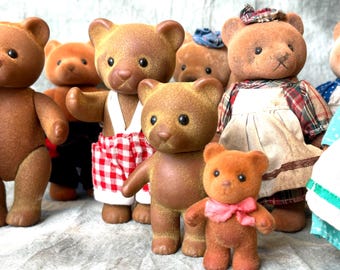 シルバニアファミリー ヴィンテージ マーマレードベア お母さんと