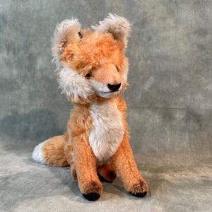 Steiff Fuzzy Fox - Etsy