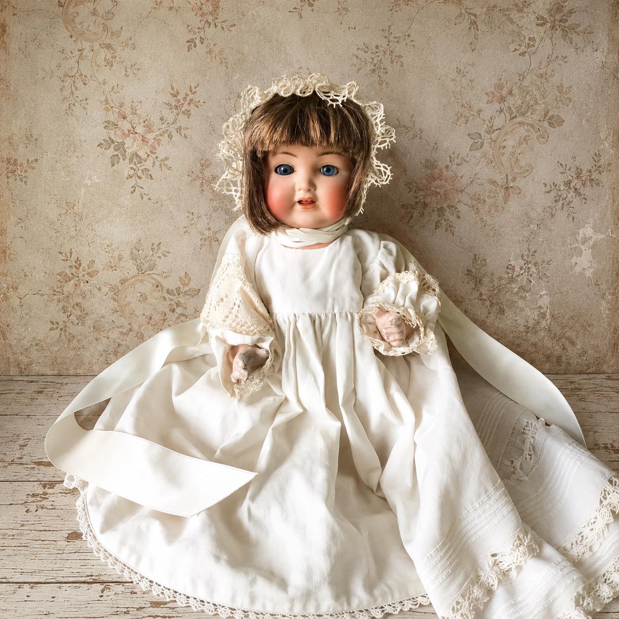 Antique Simon & Halbig AHW 156 German Bisque Doll 17 Inch C1910 - Etsy
