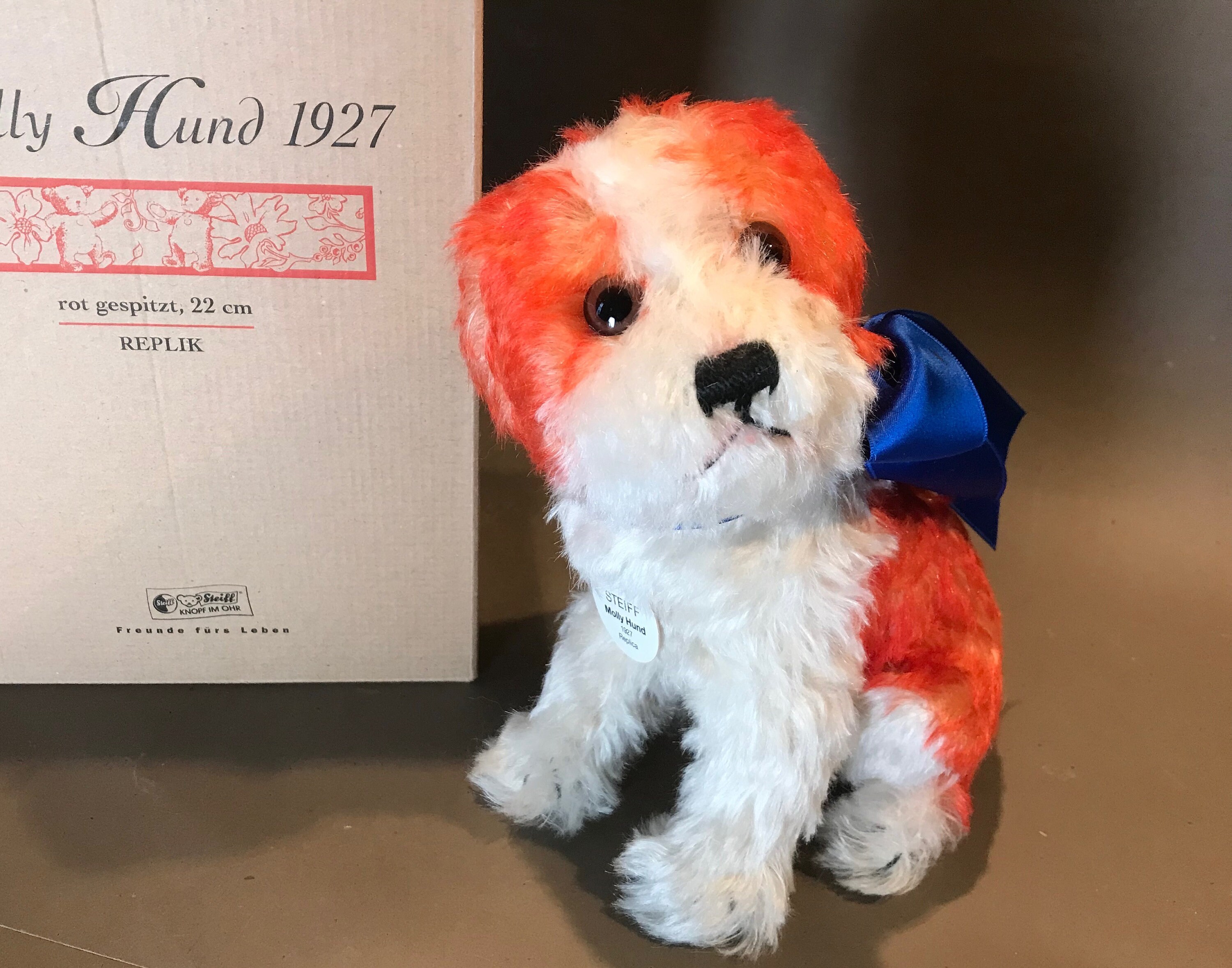 STEIFF MOLLY DOG 1927 Replica Limited Edition - Etsy