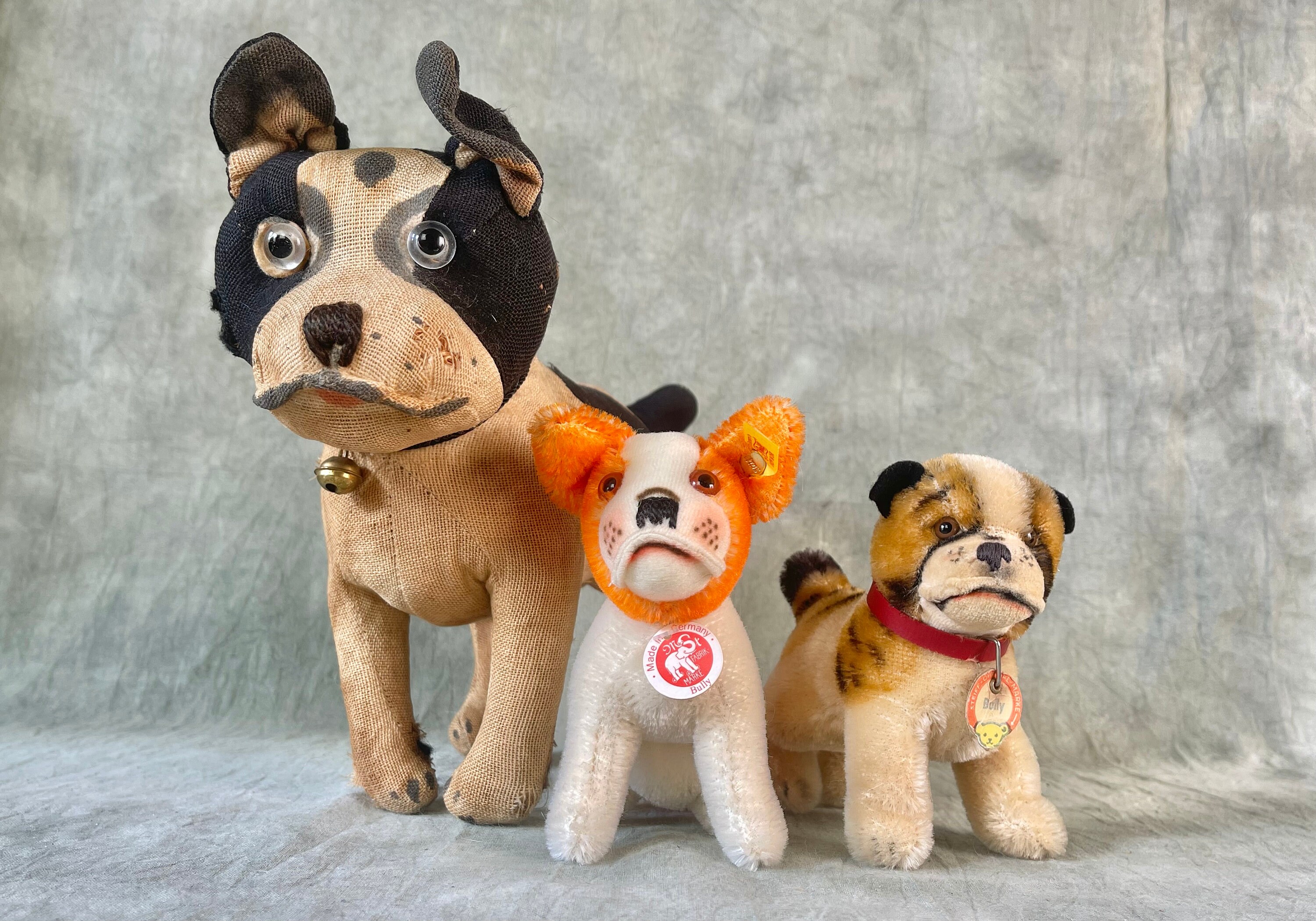 ぬいぐるみ Steiff Bully 1997 Replica Steiff Replica Bully Bulldog With All Ids - Etsy