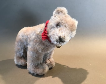 シュタイフ テディベア 16インチ グレーキャラメルカラー モヘア