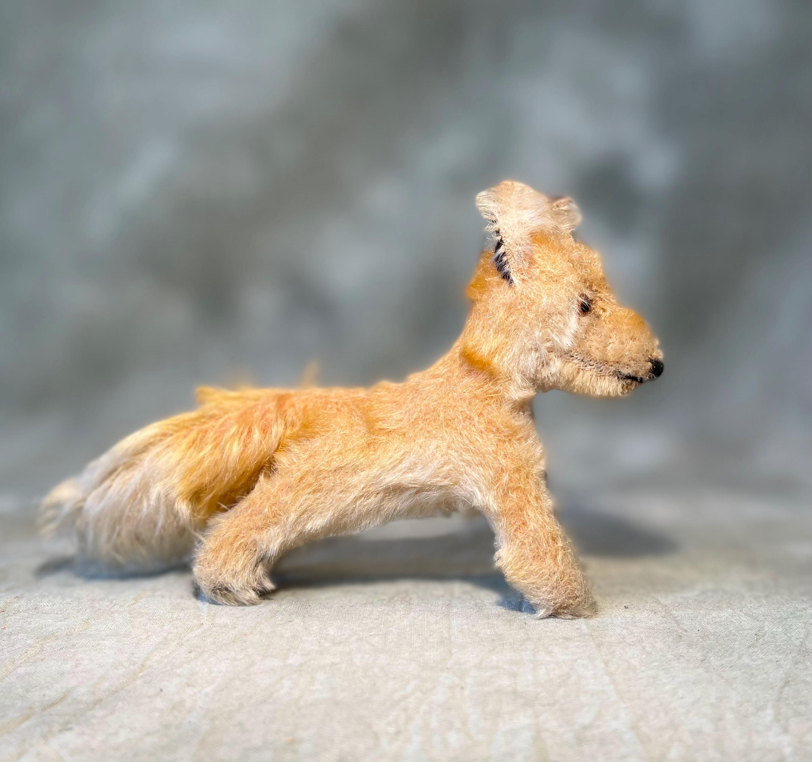 ヴィンテージ シュタイフ きつねのxorry アンティーク シュタイフ キツネ Steiff Xorry 11cm