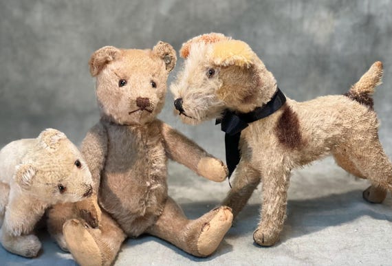 Steiff Foxy Airedale Terrier - Etsy