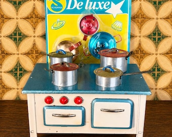 Tyco RARE Kitchen Littles Deluxe Stove New in Box Never Played