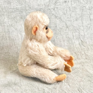 Adorable  Steiff Jocko monkeys  WHITE  little monkey Jocko with  IDs RARE