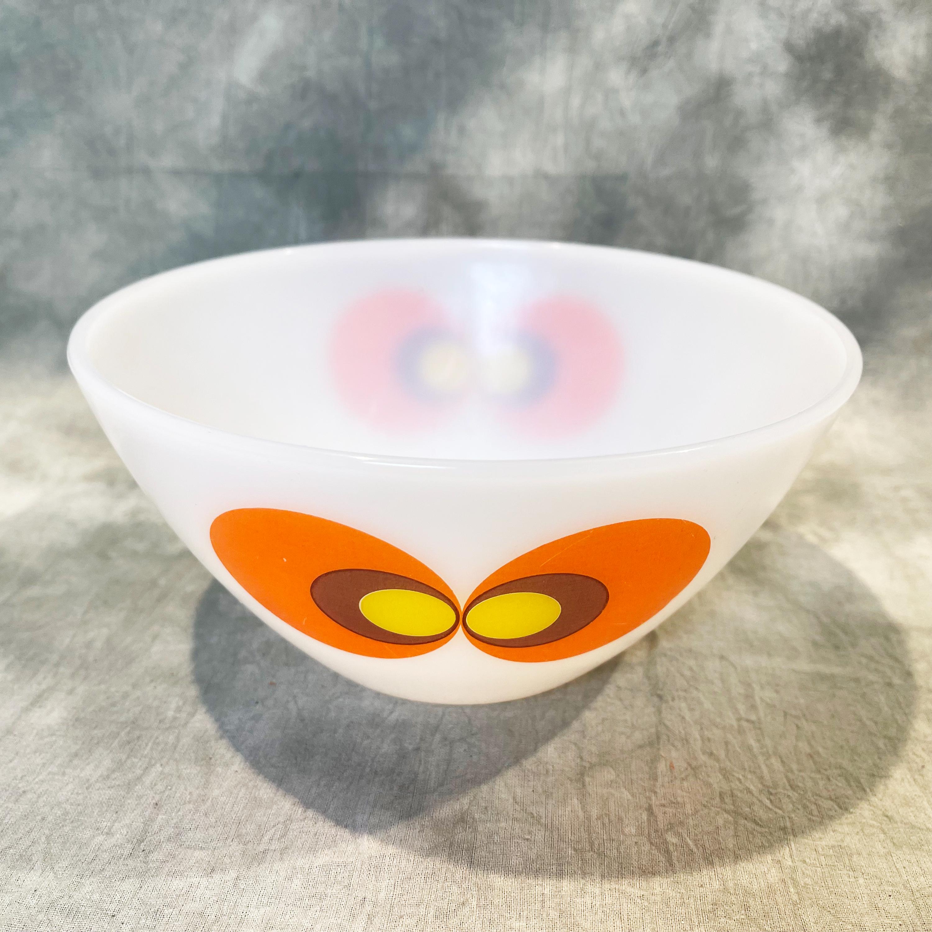 70s Jenaer Glas Carina Bowl Orange Brown Glass Schott Mainz - Etsy