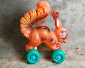 Squirrel  on wheels