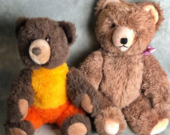 Steiff bears Happy and Molly