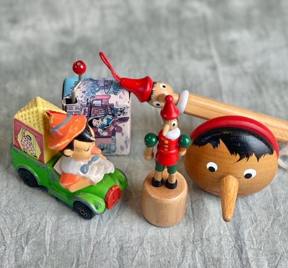 ピノキオ 木製風オルゴール ヴィンテージ ピノキオ コレクション 1970年代 – ヨーヨー、オルゴール