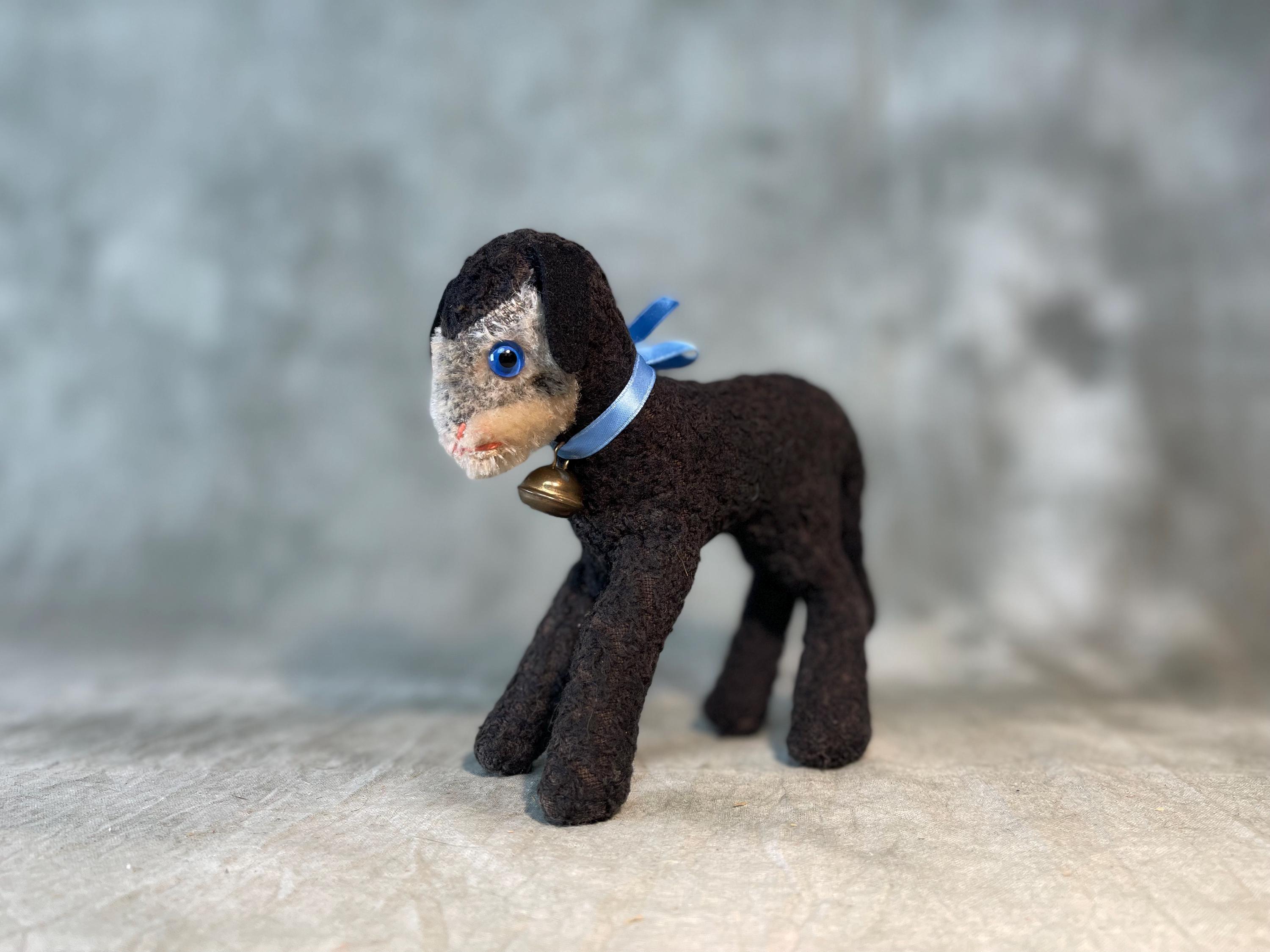 Steiff Black Lamb Swapl - Etsy Canada