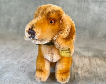 シュタイフ ドイツ ワルディ ダックスフント 犬 座っている ドラロン