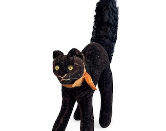 シュタイフ ブラック トム キャット ID 付き 最大 9 インチ