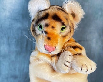 Burattino a mano STEIFF a forma di tigre