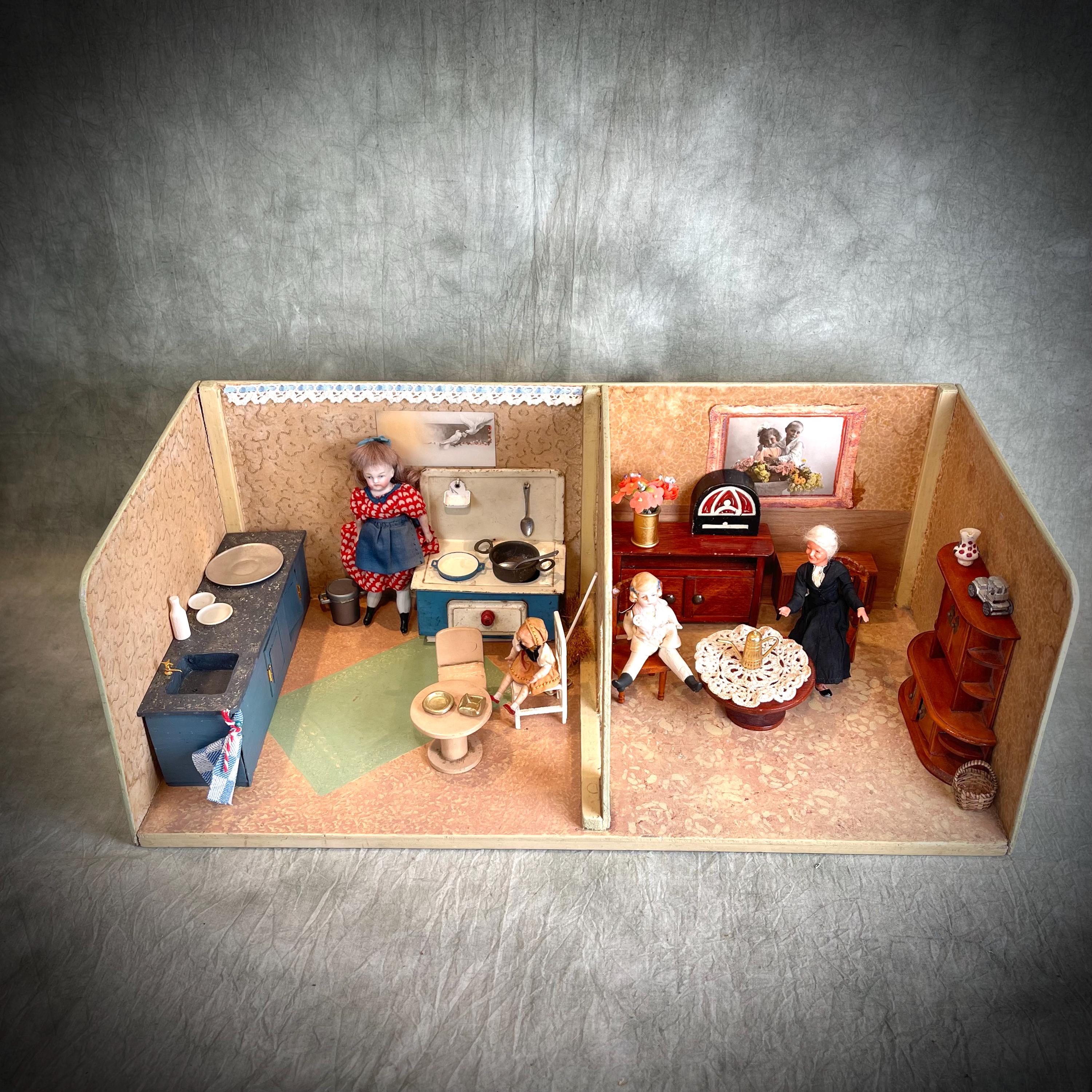 ☆アンティーク調の洗濯桶セット ボードヘニッヒ ドールハウス ミニチュア 洗濯機 ミニチュア 洗濯機セット ボードヘニッヒ ☆アンティーク調の洗濯桶