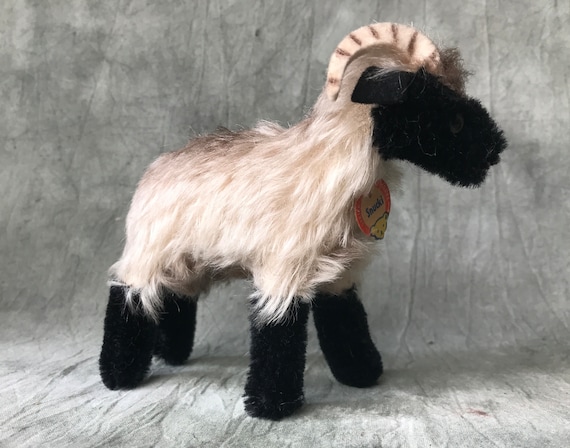 Steiff Mountain Sheep, “snucki” With Chest Tag 5 Inches - Etsy