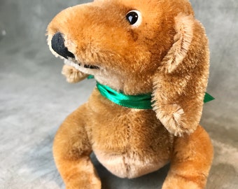 Steiff Hexie Dachshund With Button - Etsy
