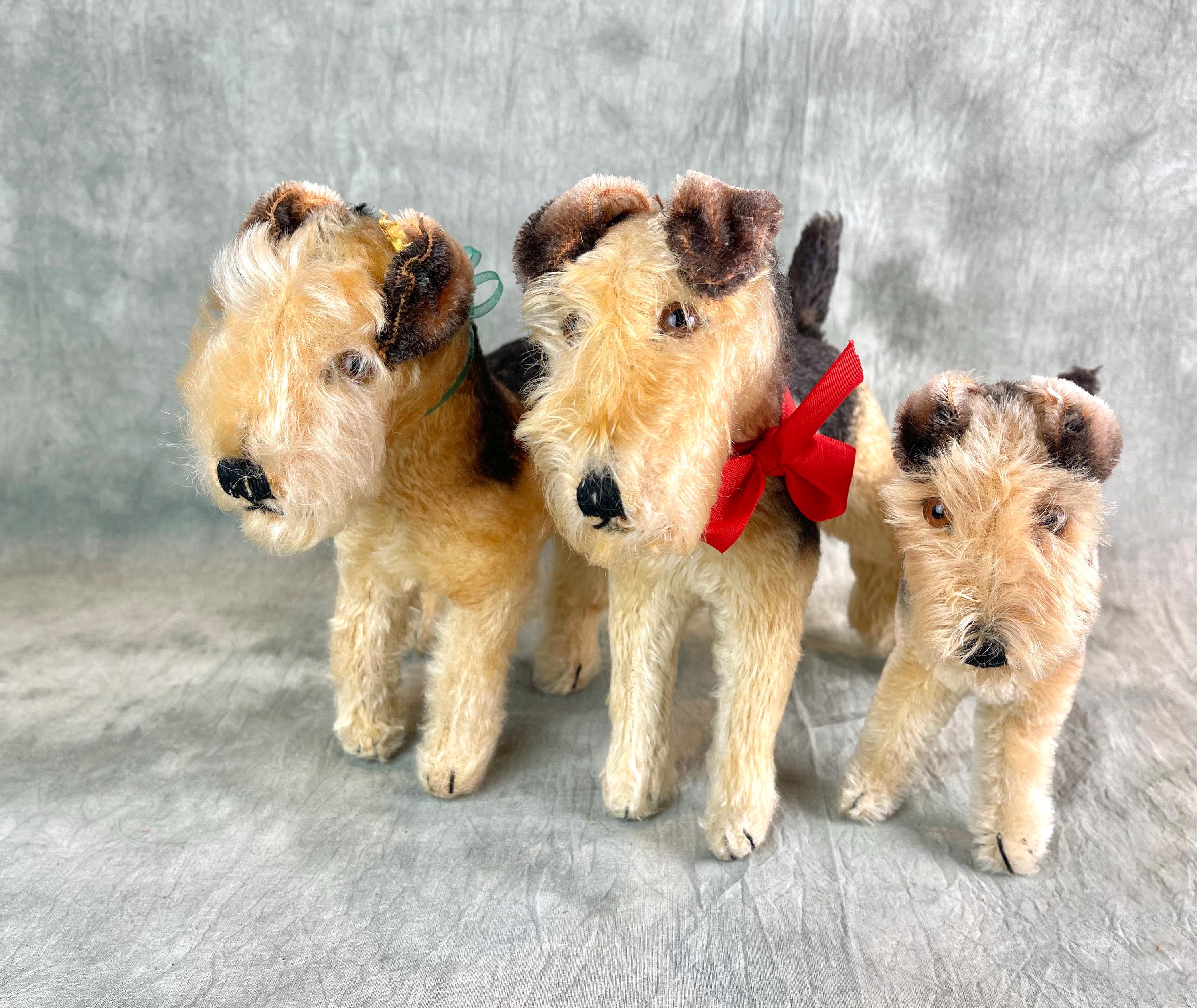 Steiff Airedale Terrier Terry 22 Cm/ 9