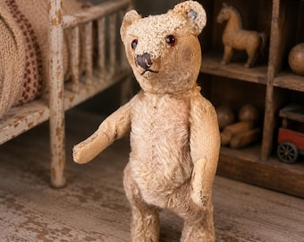 Vintage Steiff Hermann Petz Teddy Bear Toy Mohair Jointed Plush - Etsy