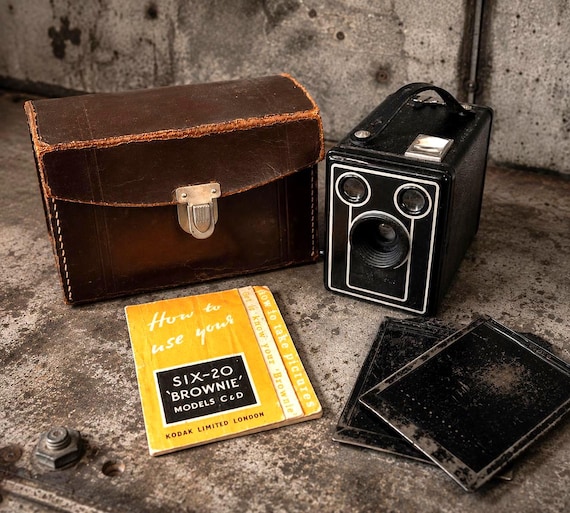 Kodak Six-20 Brownie D Box Camera - Etsy