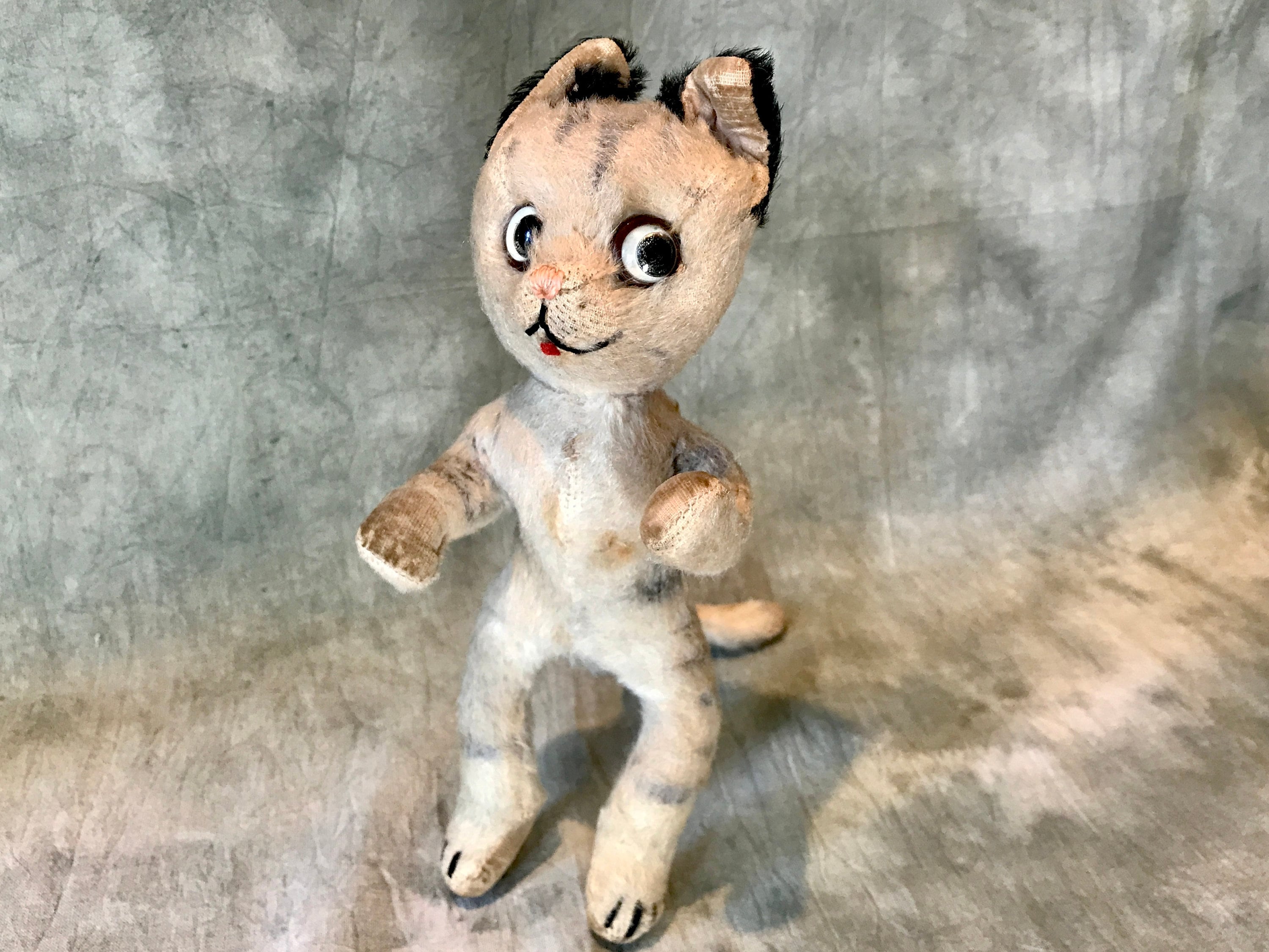Vintage Mohair Bigo Bello Schuco Koko Comical Cat - Etsy