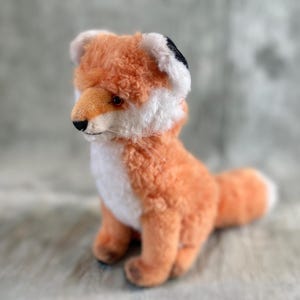 Steiff Fuzzy Fox - Etsy