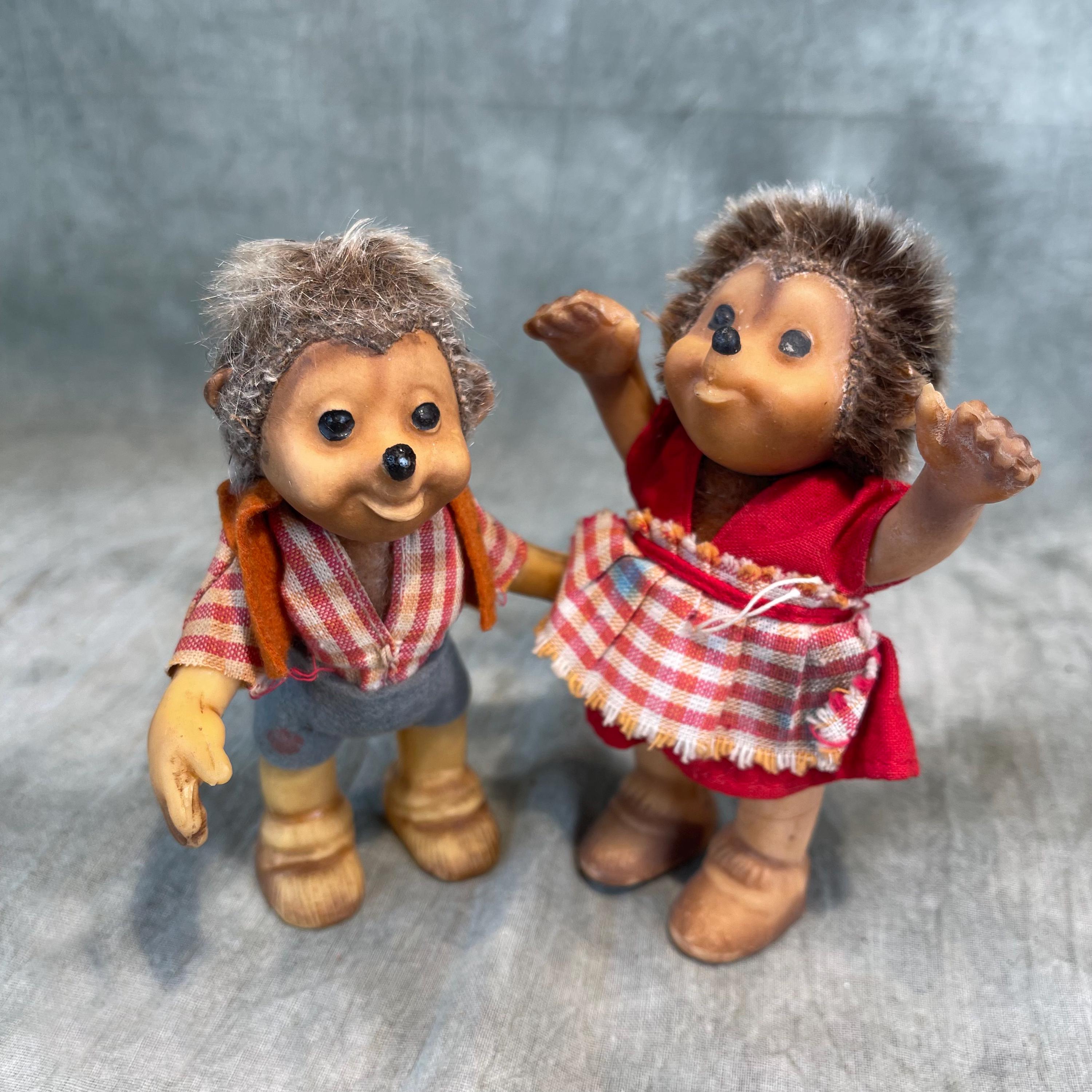 Vintage Steiff Mecki Hedgehog Doll Family: 1952-1964 - Etsy