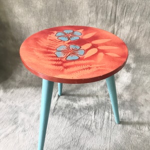 Tripod side table |midcentury design | vintage 50&#39;s