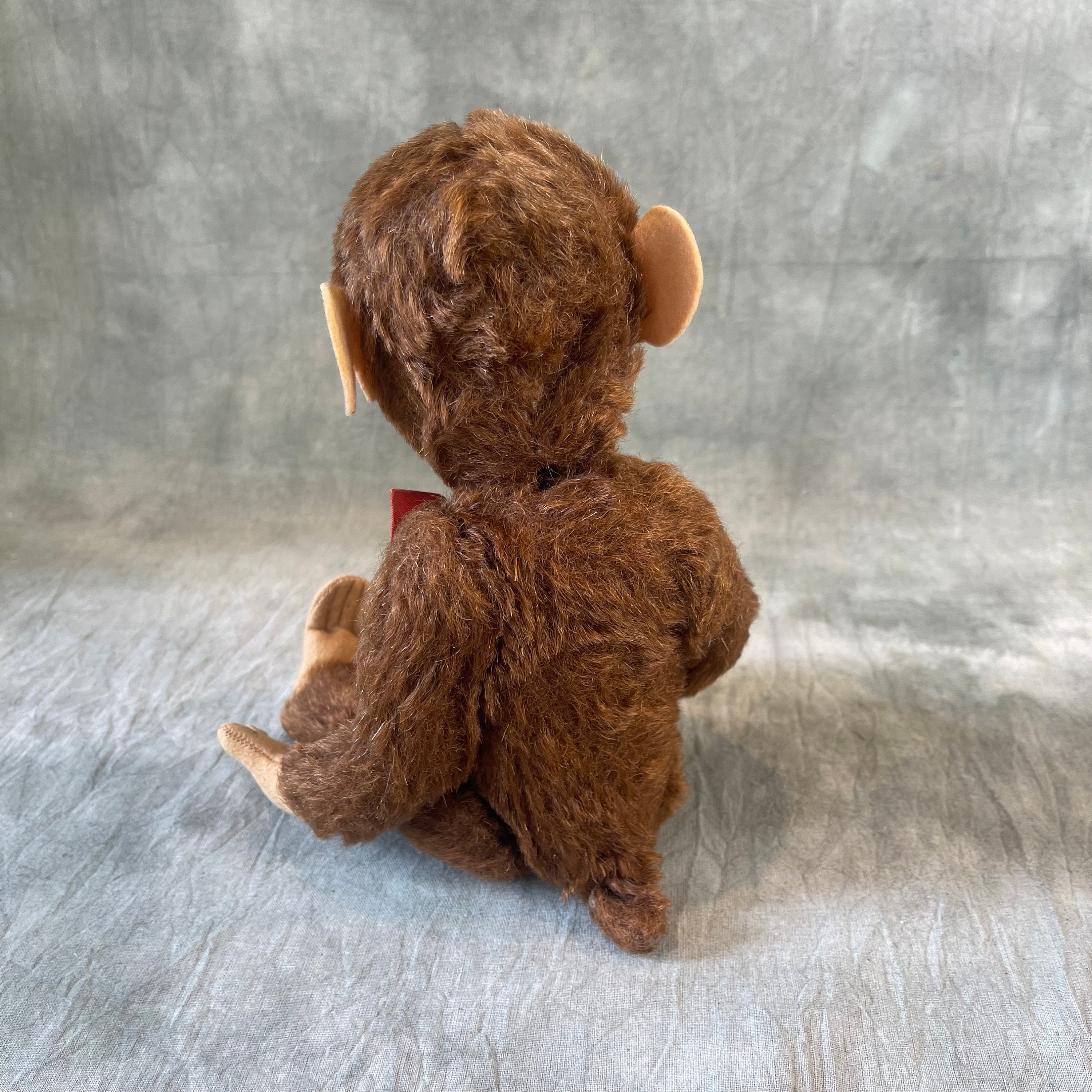 Vintage Schuco Yes/no Monkey: 1950s Mohair Plush Toy, RARE - Etsy