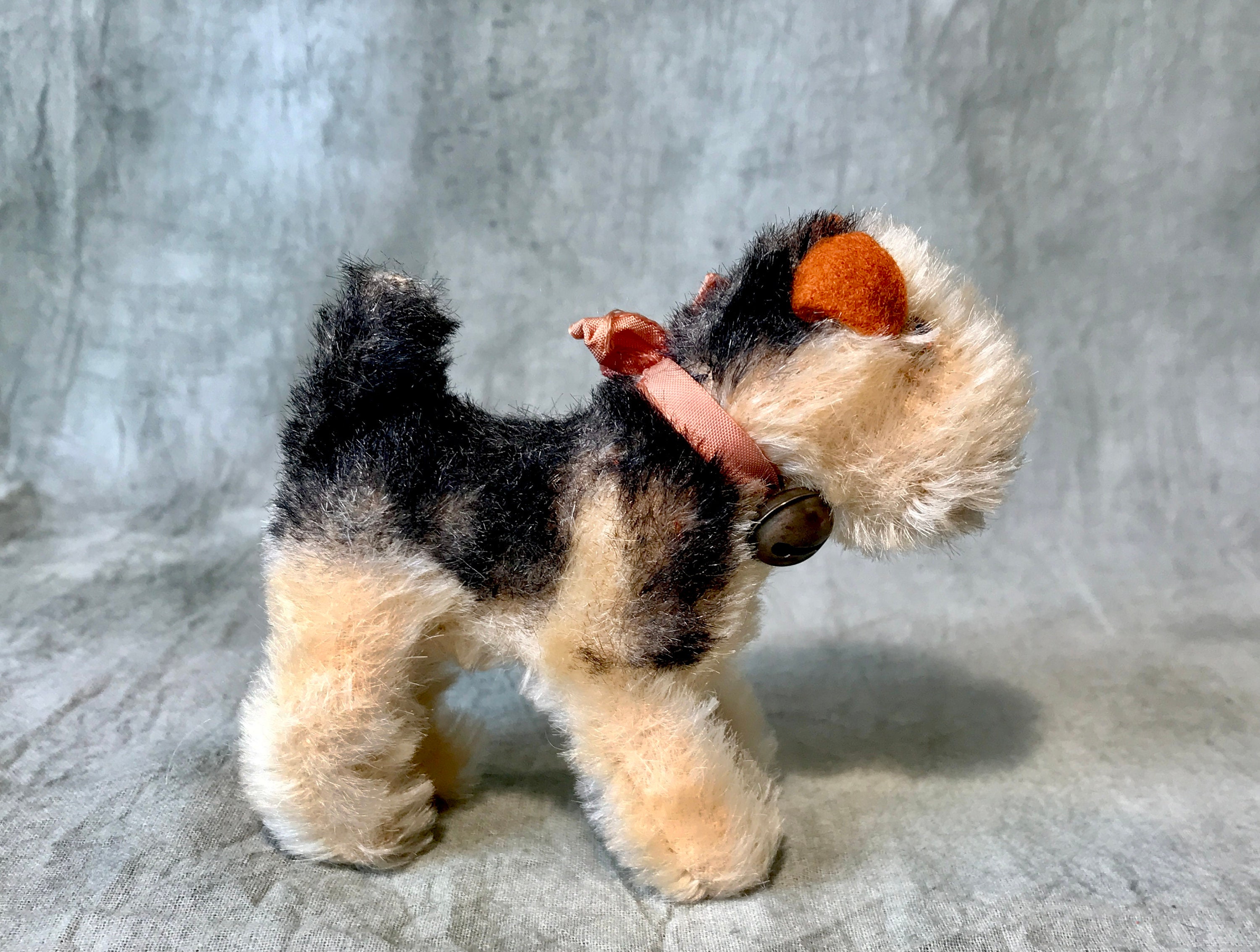 Steiff Small Foxy Fox Terrier With Button - Etsy