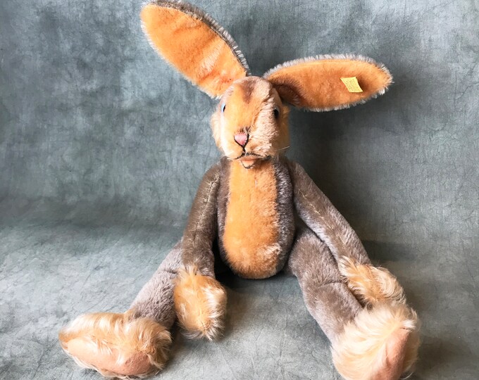 Steiff Rabbit Lulac With Button - Etsy