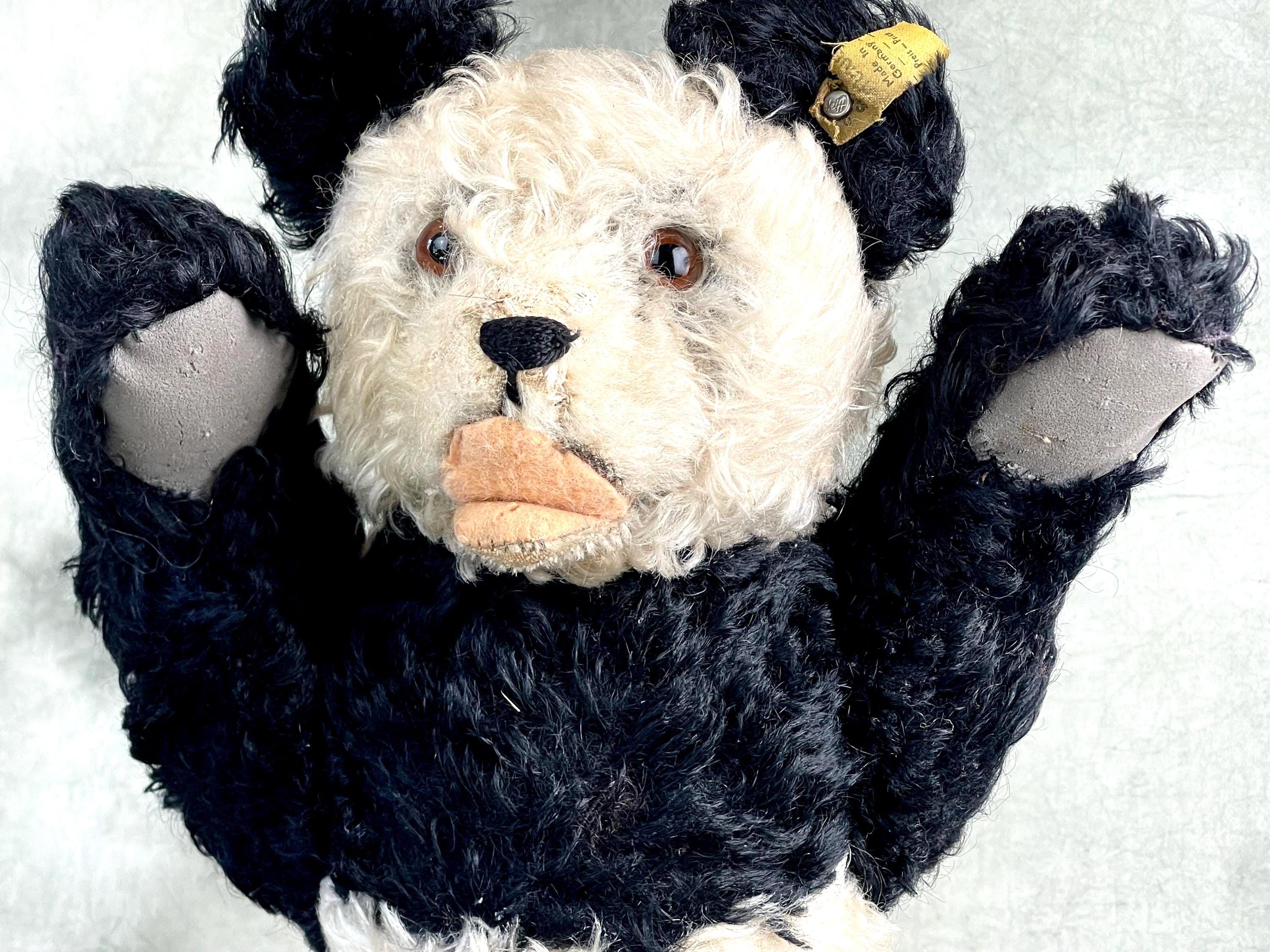 Vintage Steiff Panda Bear 1950s With Ids 14 Inch - Etsy