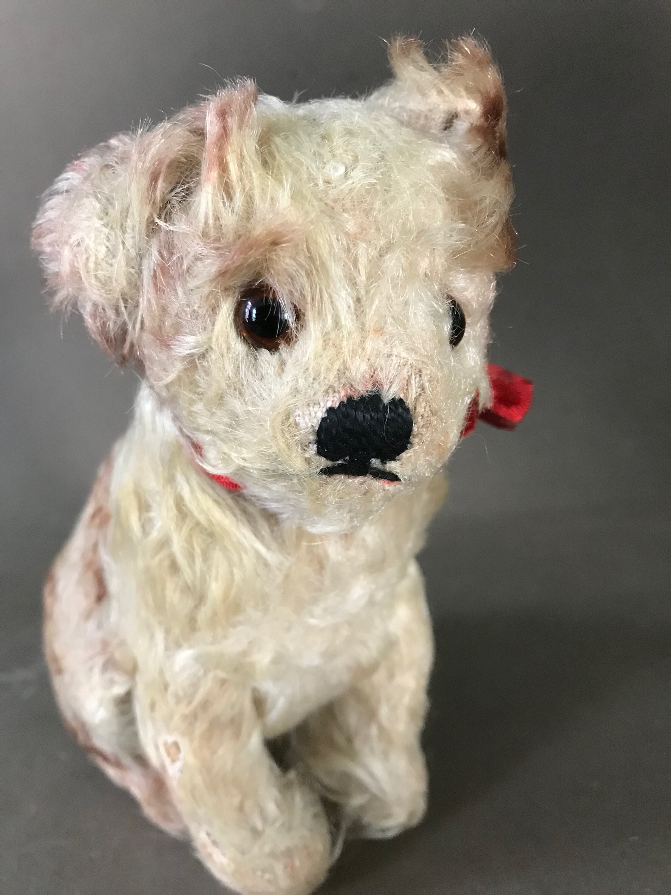 アンティーク】シュタイフ 犬のぬいぐるみ Molly Puppy Steiff