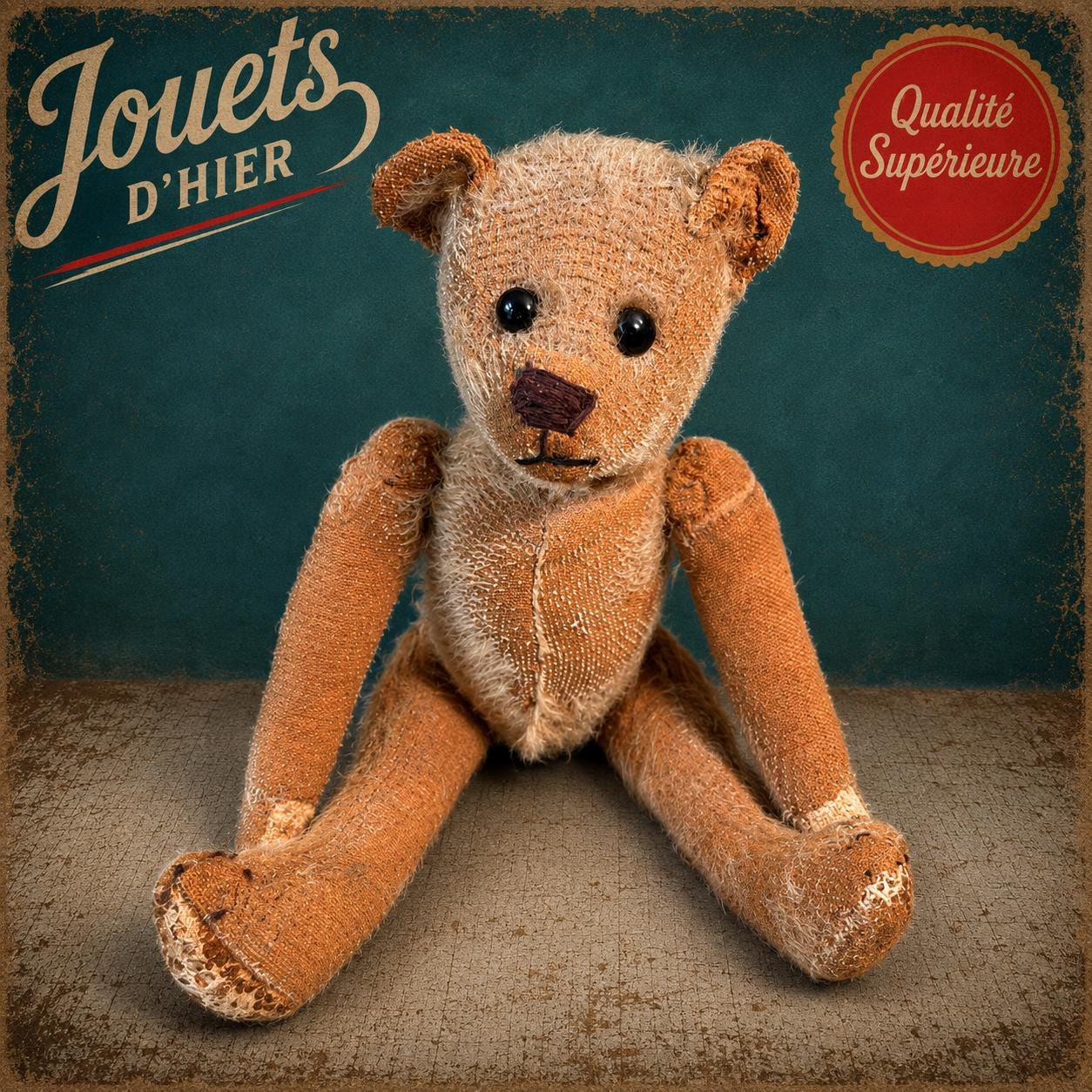 Antique straw filled teddy bear - Etsy 日本