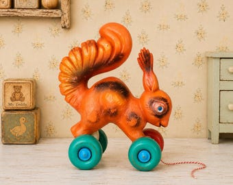 Squirrel  on wheels